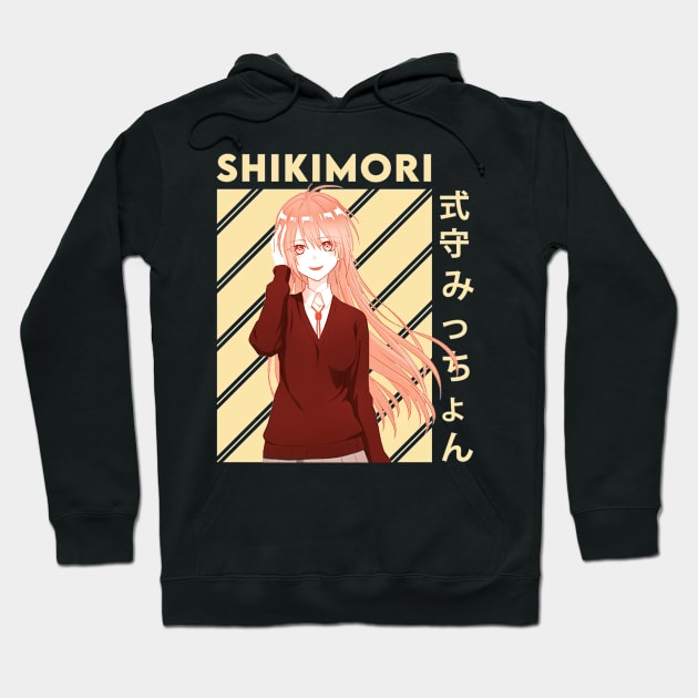 Shikimori Micchon Anime Hoodie by AinisticGina